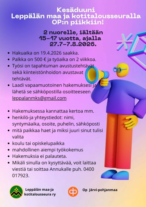 Kesätyö 2026
